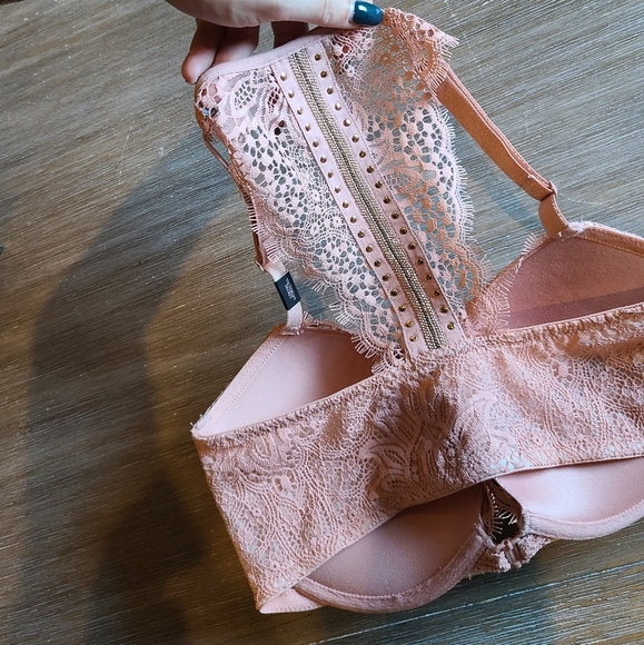 NWT Light Pink Lace 32DD Bra - Picture 4 of 10